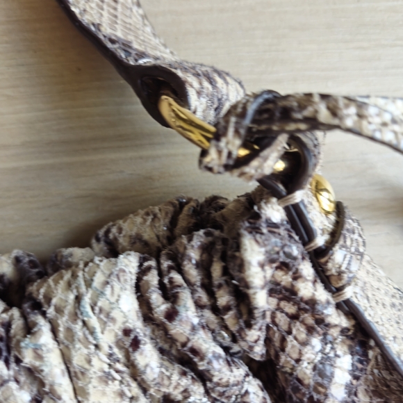 Michael Kors Snakeskine Purse - Picture 4 of 12